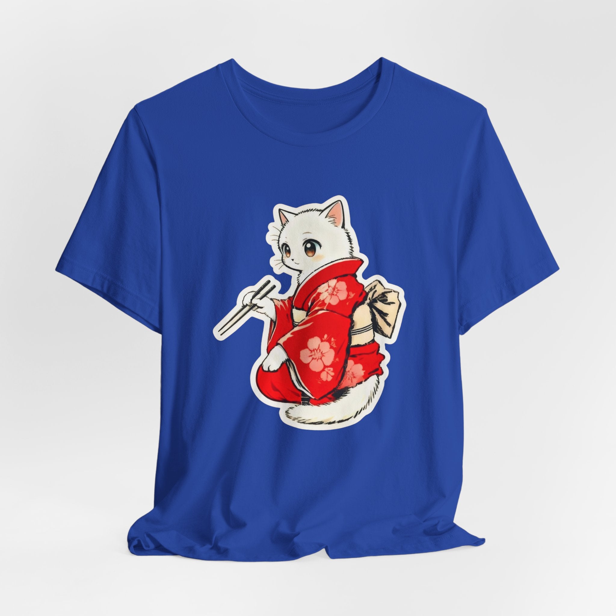 Sushi Kimono Cat Shirt - Cute Japanese Tee