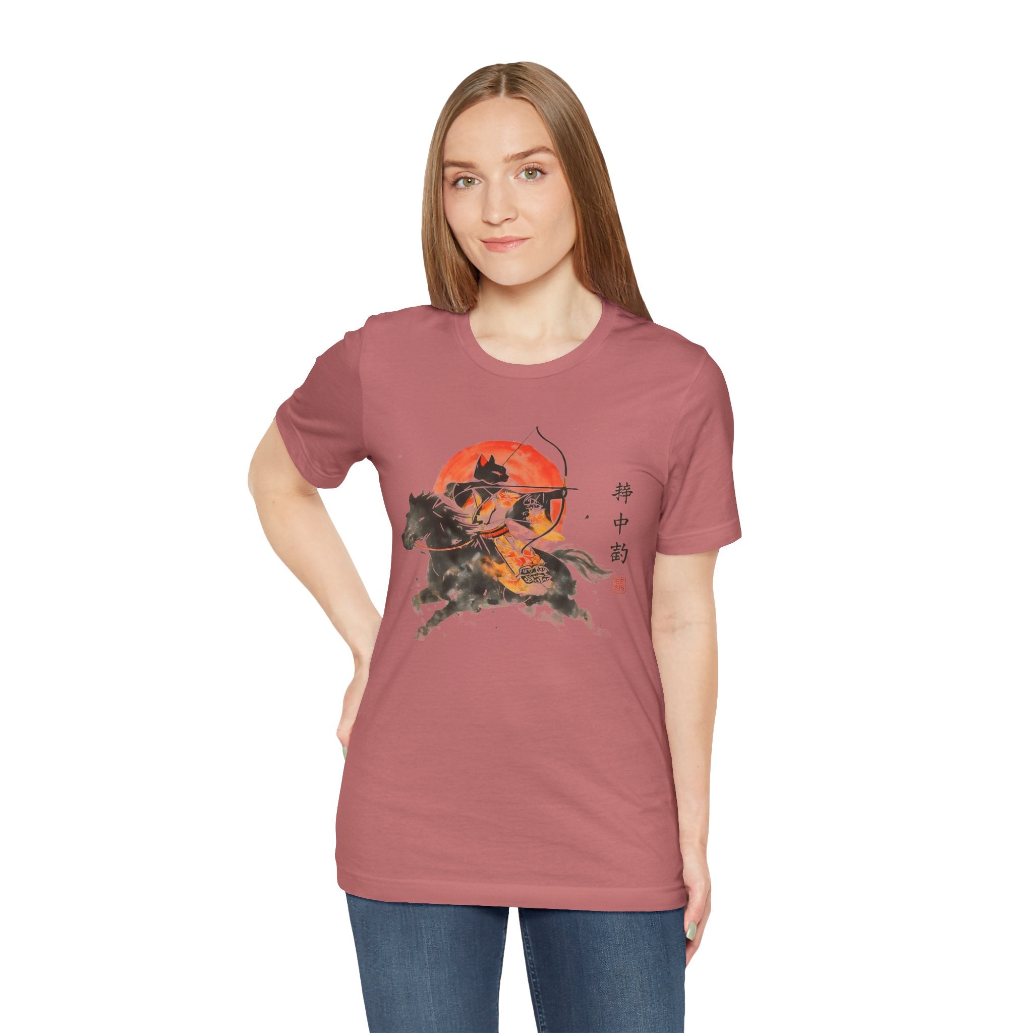 Year of the Horse Cat Tee | Japanese Zodiac Lunar New Year