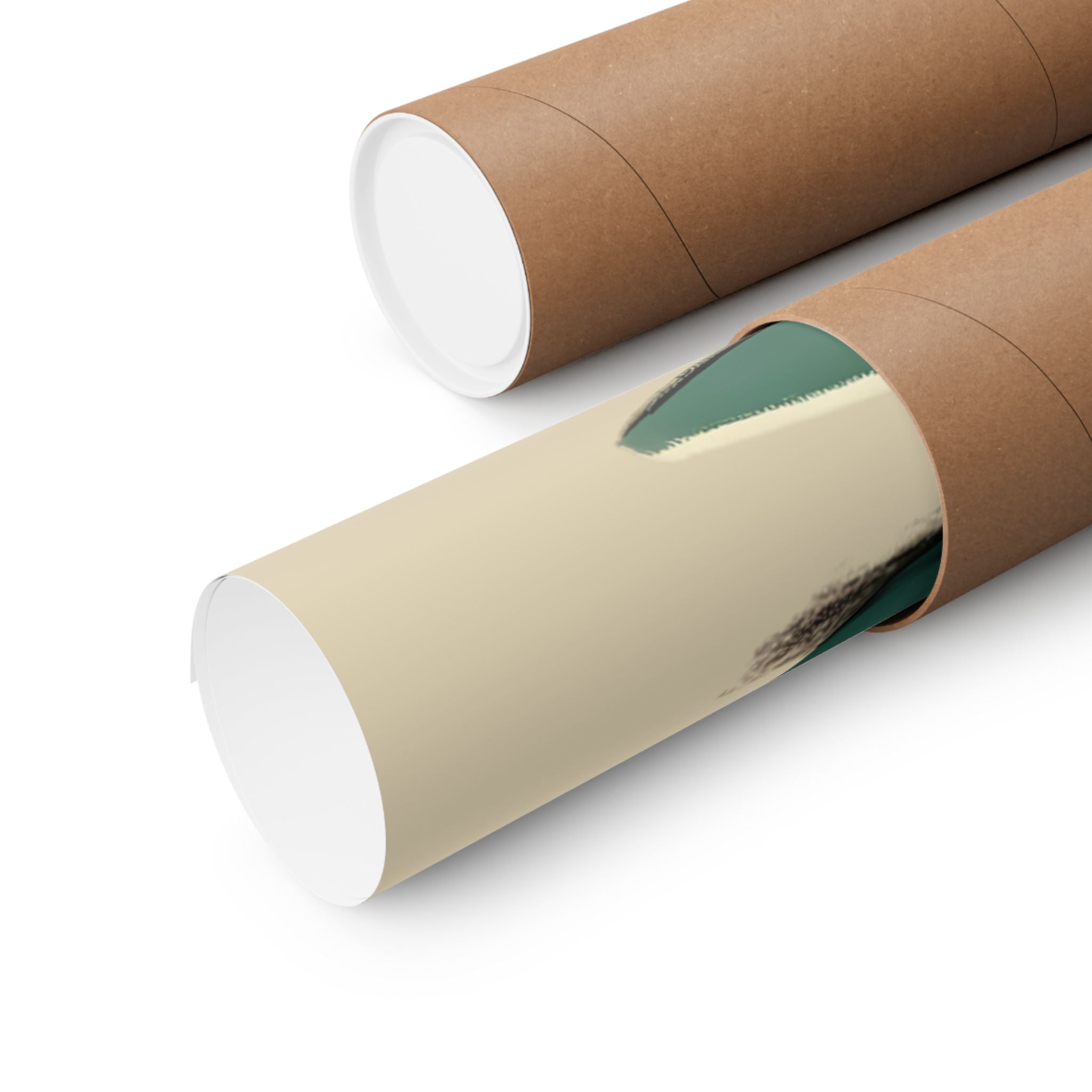 Yoga Black Cat in Green Kimono - Japanese Art Print