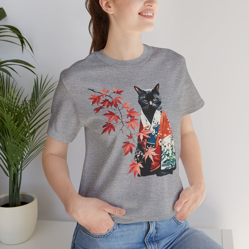 Kimono Cat Tee, Momoji Maple - Unisex