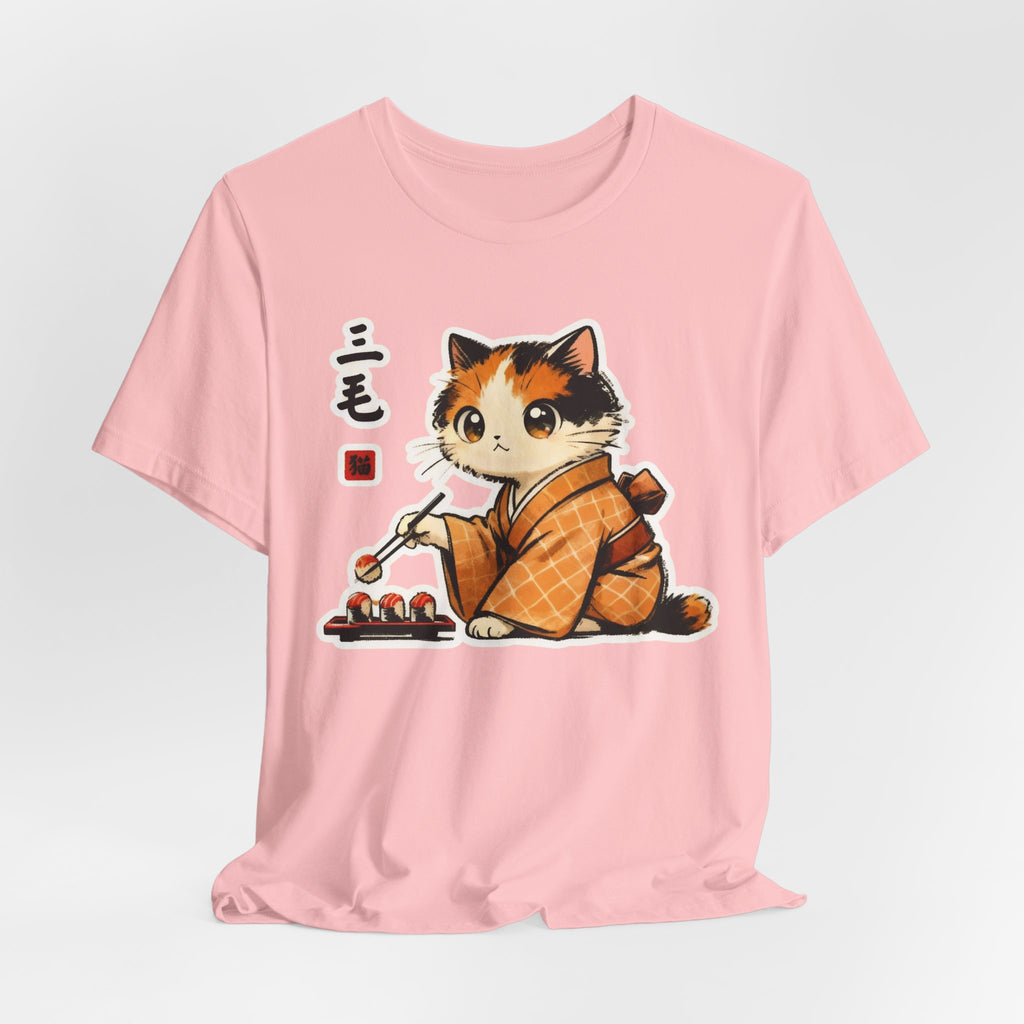 Sushi Kimono Cat Shirt - Cute Japanese Cat T-Shirt