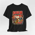 Lucky Maneki Neko T-Shirt — Vintage Japanese Cat Graphic Tee