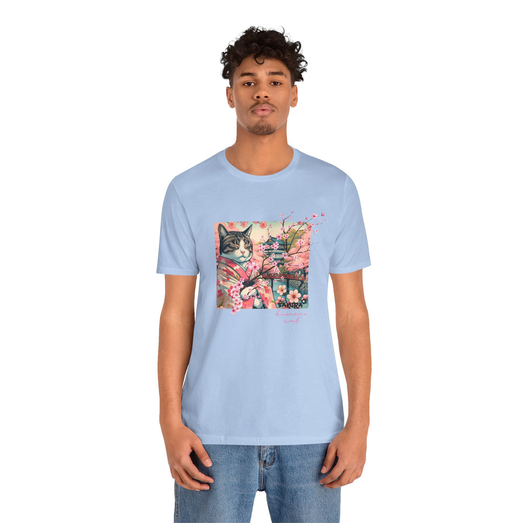 Sakura Kimono Cat Tee - Unisex