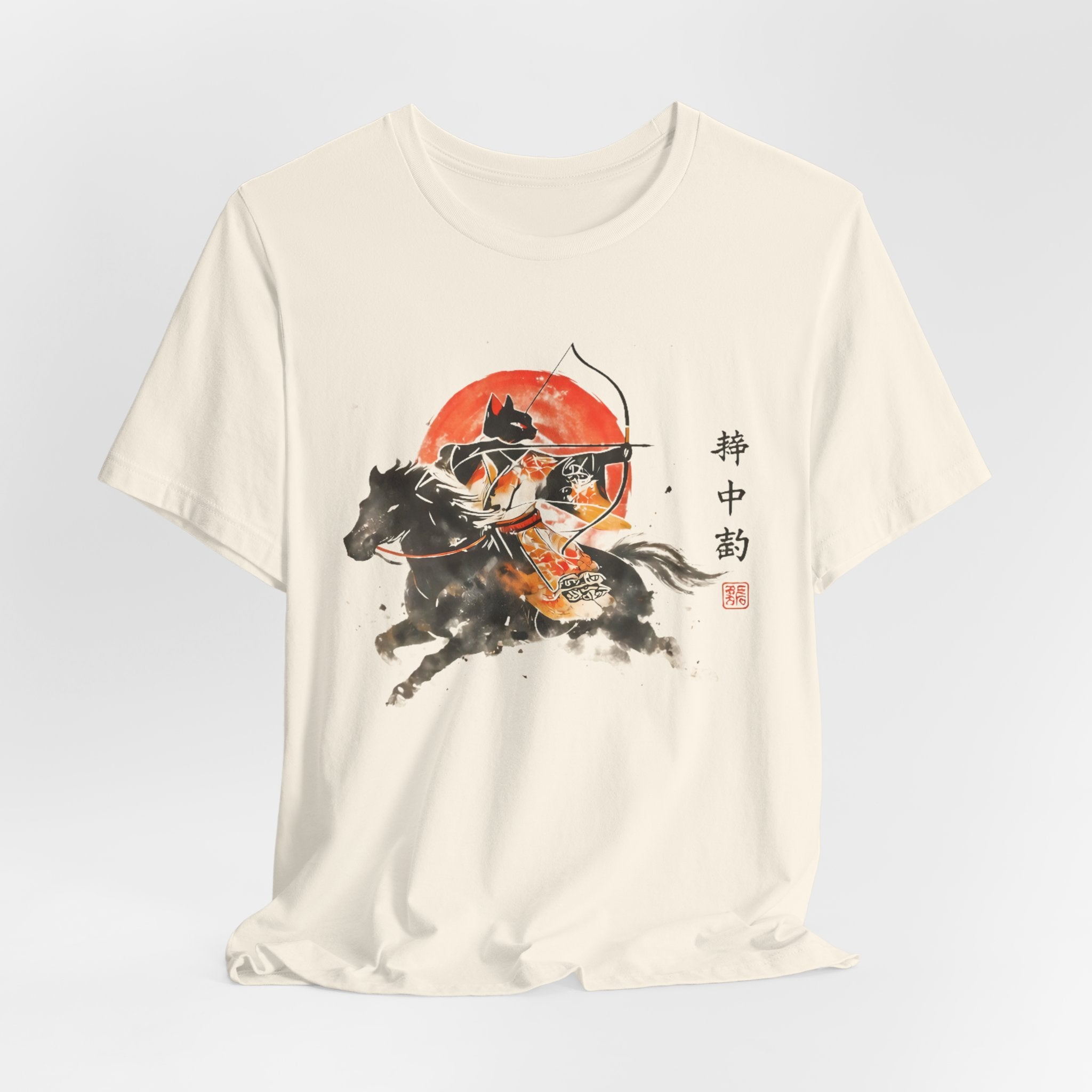 Year of the Horse Cat Tee | Japanese Zodiac Lunar New Year