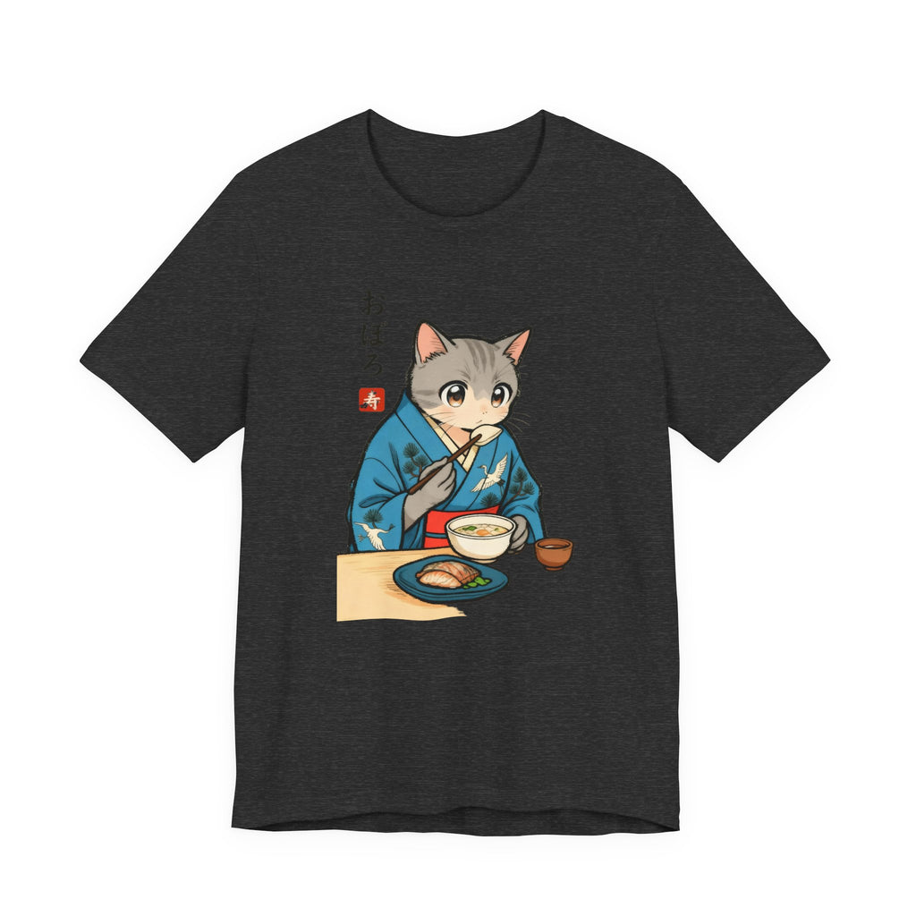 Noodle Kimono Cat Shirt - Japanese Comfort Meal Cat Tee