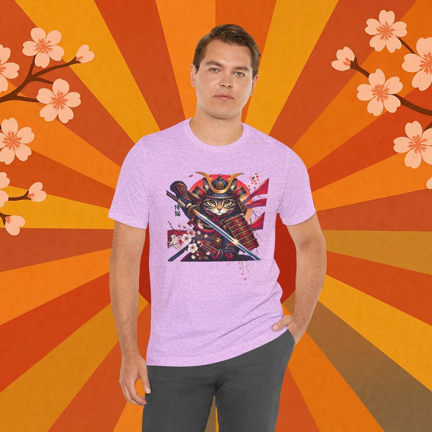 Midnight Samurai Cat Tee - Unisex