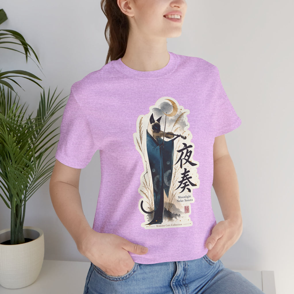 Yasou Night Melody T-Shirt — Japanese Ink Warrior Graphic Tee