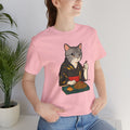 Yakisoba Noodle Cat Shirt - Japanese Street Food Kimono Cat Tee - Kimono Cats Collection