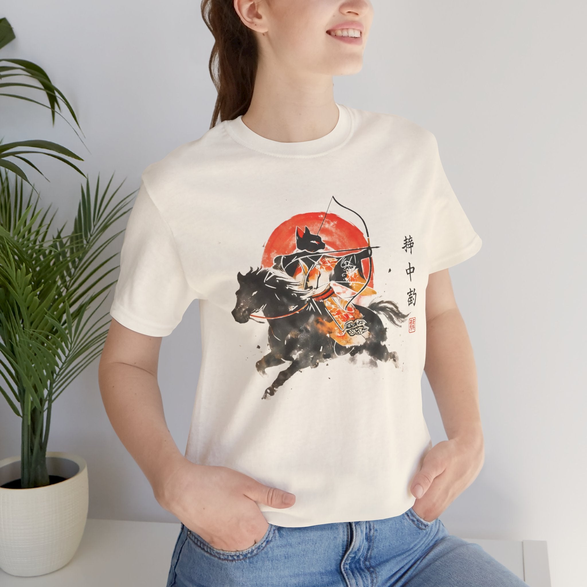Year of the Horse Cat Tee | Japanese Zodiac Lunar New Year