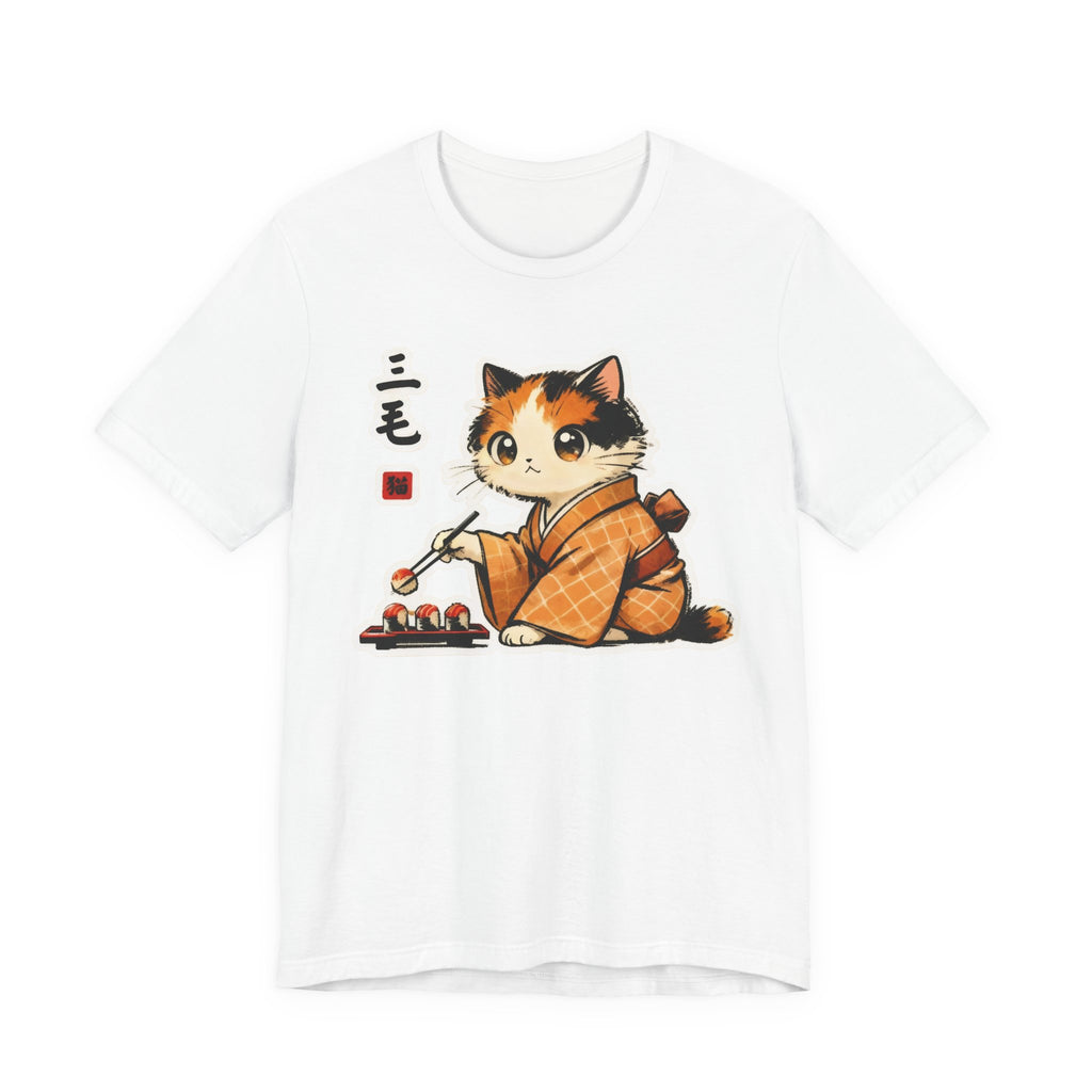 Sushi Kimono Cat Shirt - Cute Japanese Cat T-Shirt