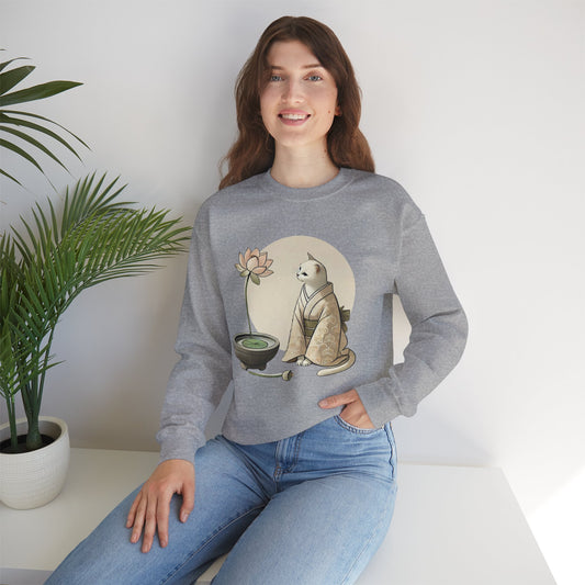 Geisha Cat Sweatshirt