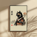 麗影 (Rei-Ei) – Beautiful Shadow Cat Wall Art