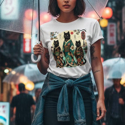 Woman walking in a rain-soaked street with red lanterns and a clear umbrella.
