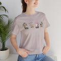 Bonsai Collection Tee — Minimal Cat Graphic T-Shirt