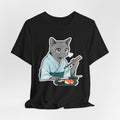 Sushi Kimono Cat Shirt - Japanese Dinner Date Cat Tee