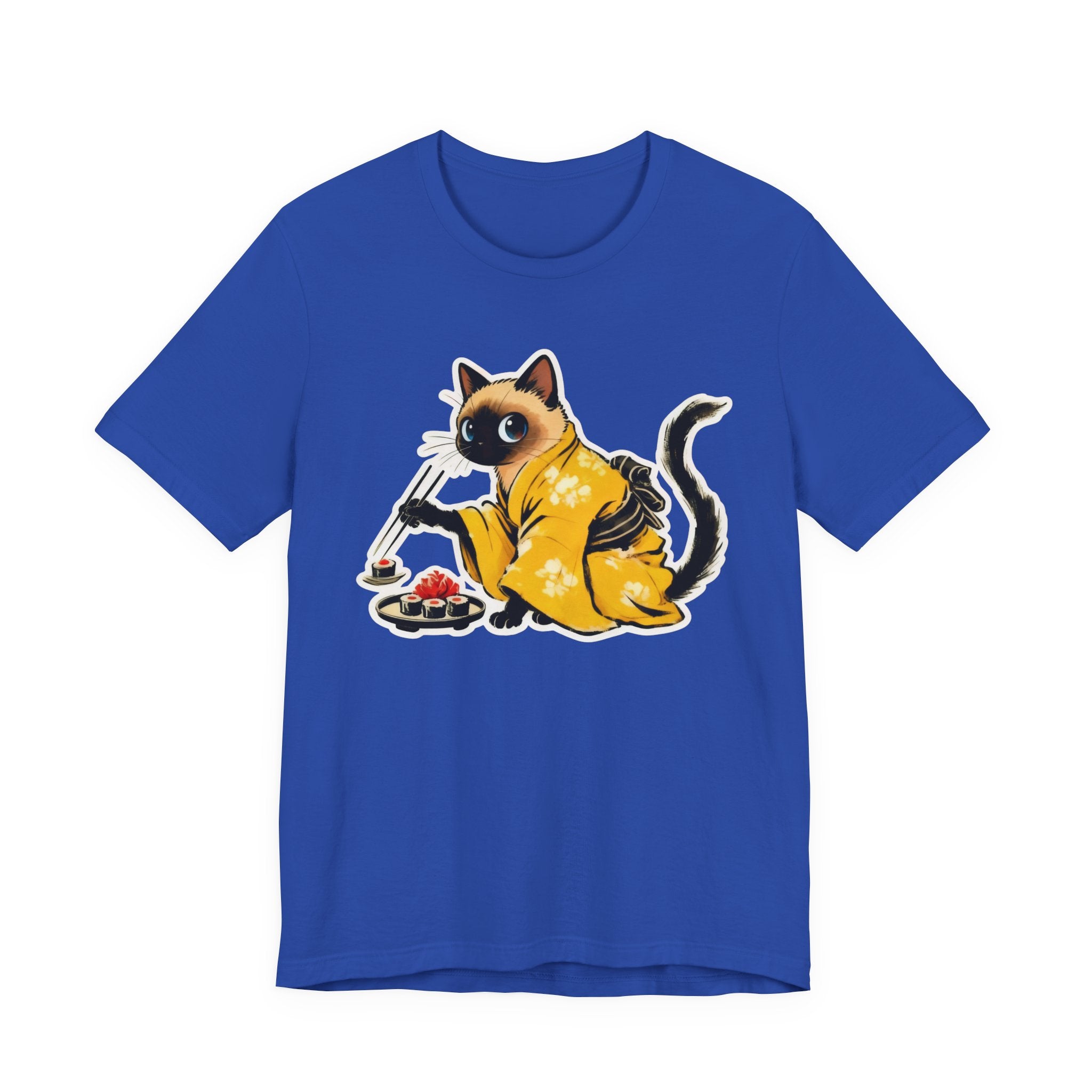 Kawaii Sushi Cat Tee - Japanese Cat Shirt