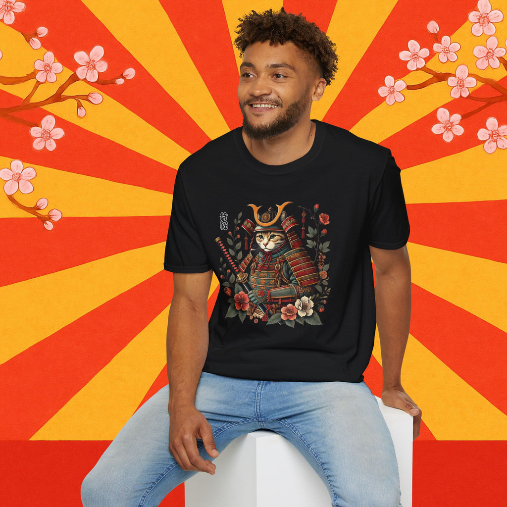 Samurai Cat T-Shirt, Unisex