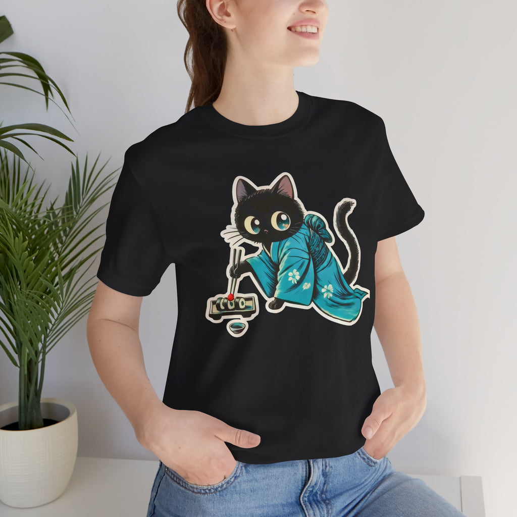 Sushi Cat Shirt - Japanese Kawaii Cat Tee
