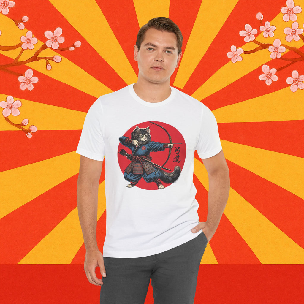 Kyudo Samurai Cat Unisex Tee