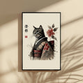 澄影 (Chūei) – Clear Shadow Cat Wall Art