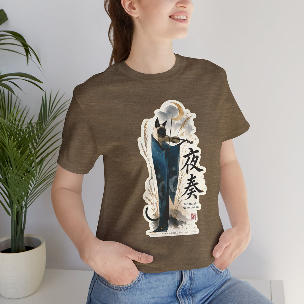 Yasou Night Melody T-Shirt — Japanese Ink Warrior Graphic Tee