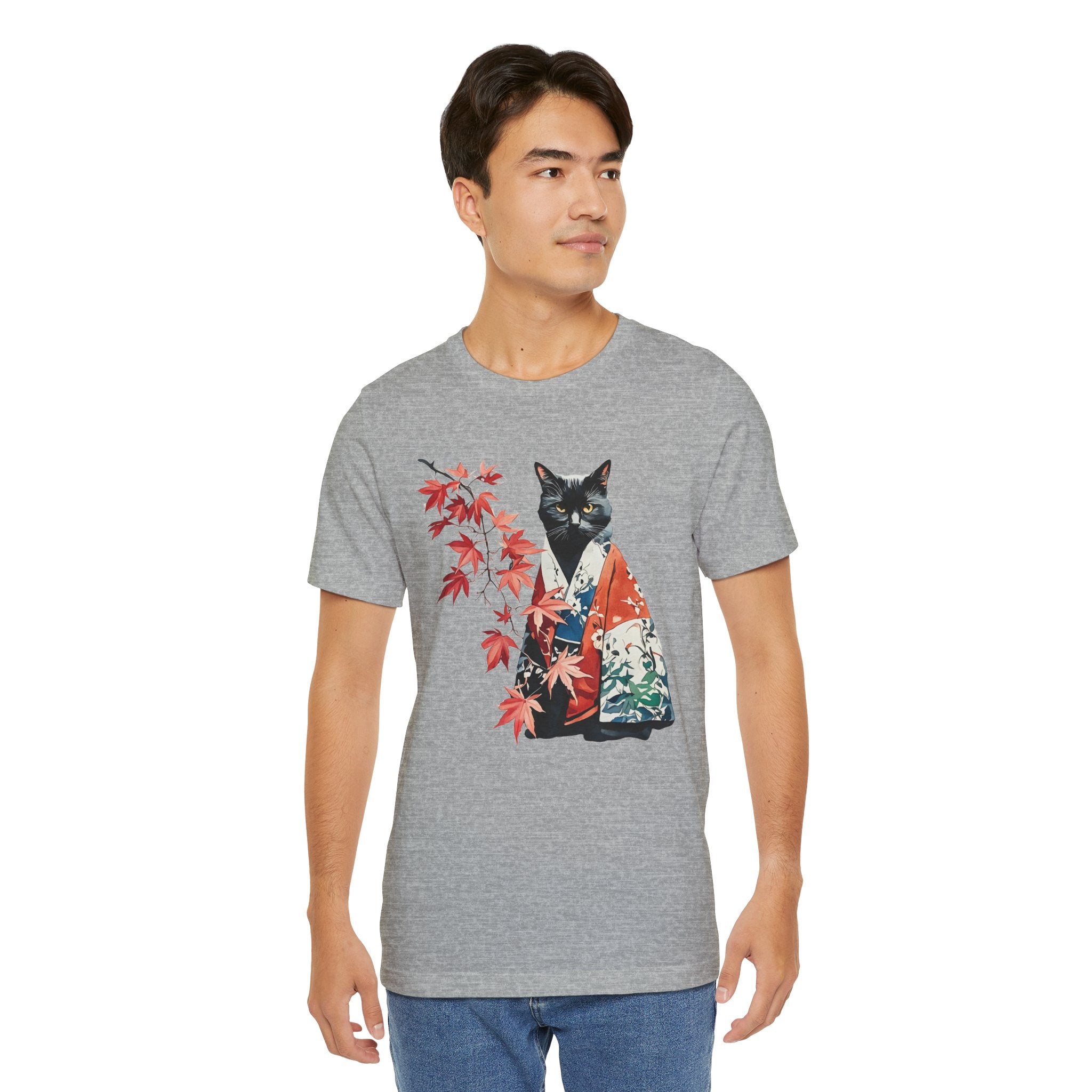 Kimono Cat Tee, Momoji Maple - Unisex