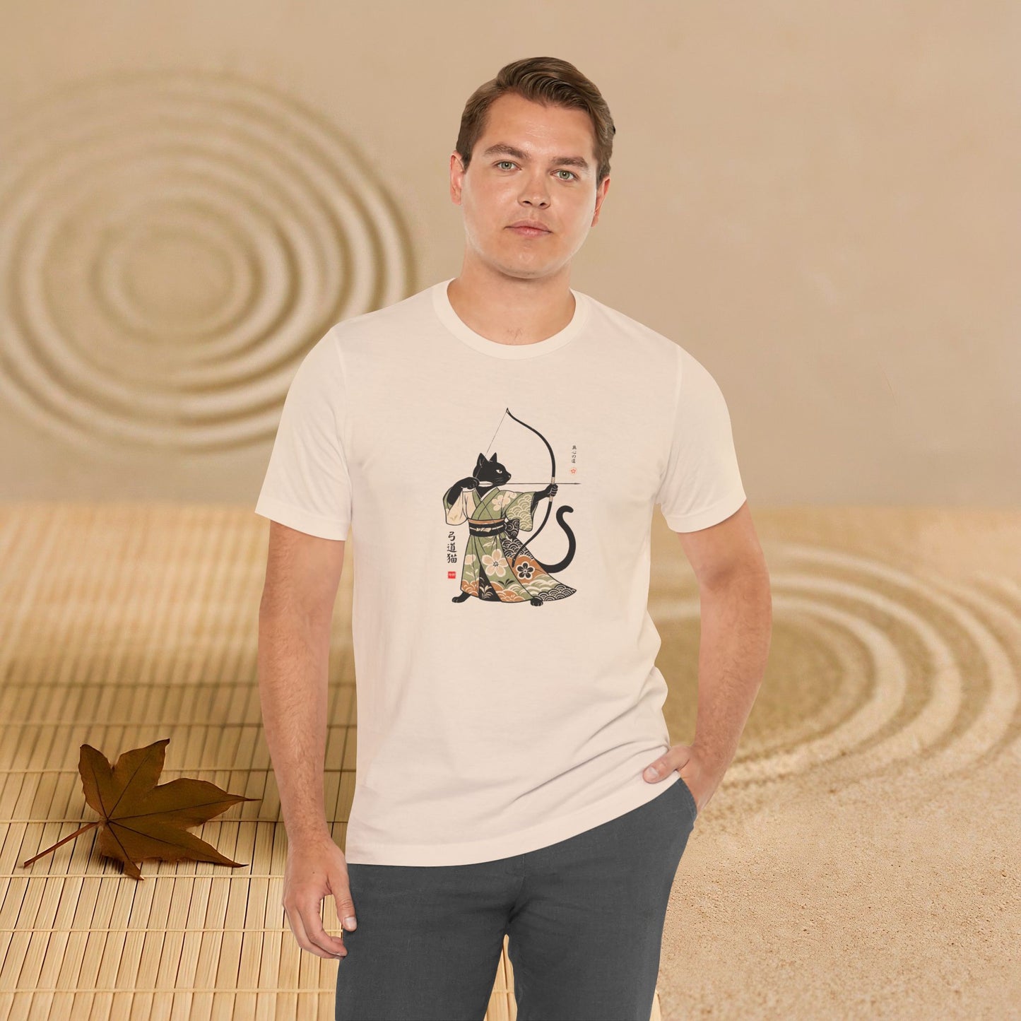 Kyudo Cat Archer T-Shirt