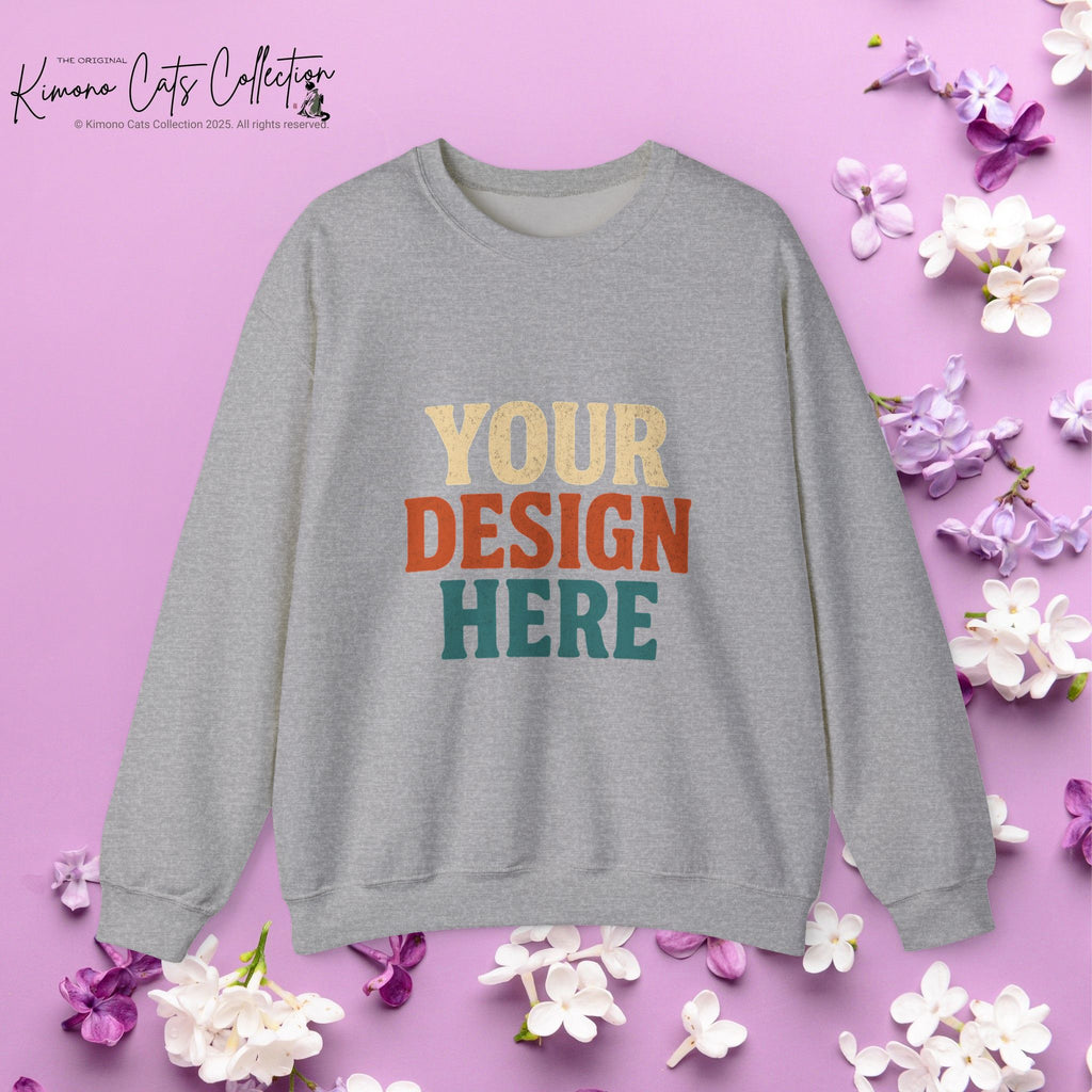 Custom Image Sweatshirt – Your Art, Photo, or Design Printed