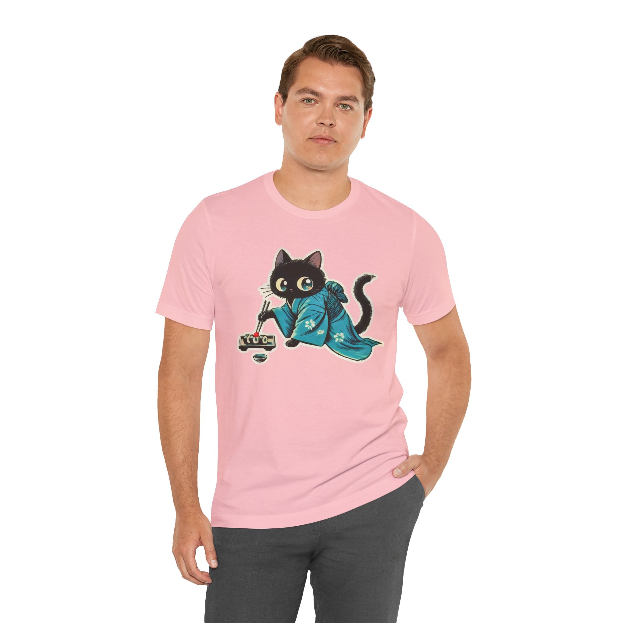 Sushi Cat Shirt - Japanese Kawaii Cat Tee