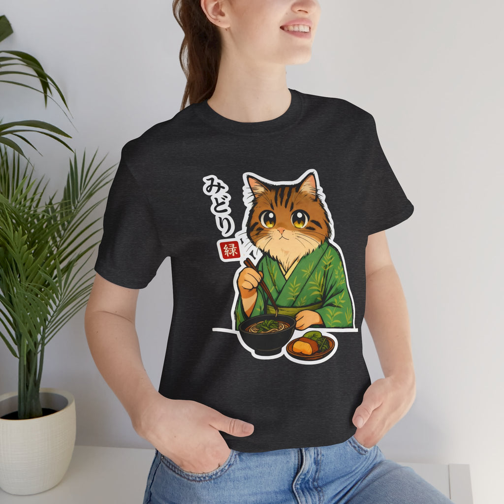 Ramen Kimono Cat Shirt - Japanese Noodle Cat Tee