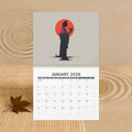 Origami Cats Calendar 2026 Wall Calendar in Kimonos