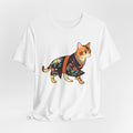 Peaceful Kimono Cat Shirt Zen Japan Tee