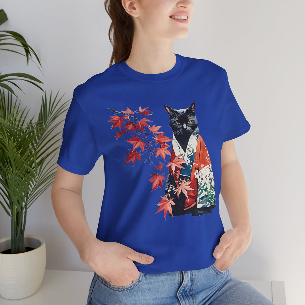 Kimono Cat Tee, Momoji Maple - Unisex