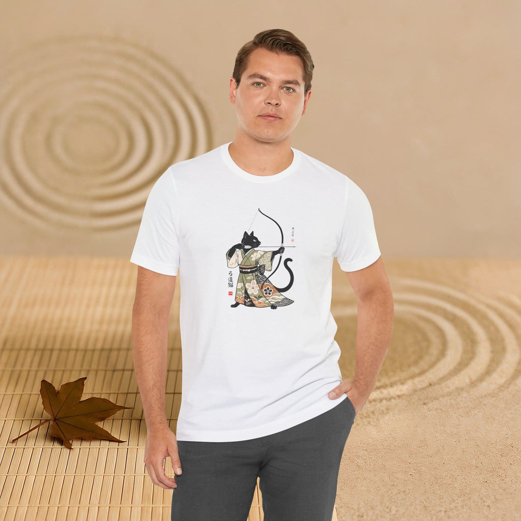 Kyudo Cat Archer T-Shirt