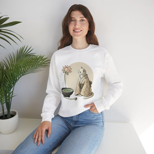 Geisha Cat Sweatshirt