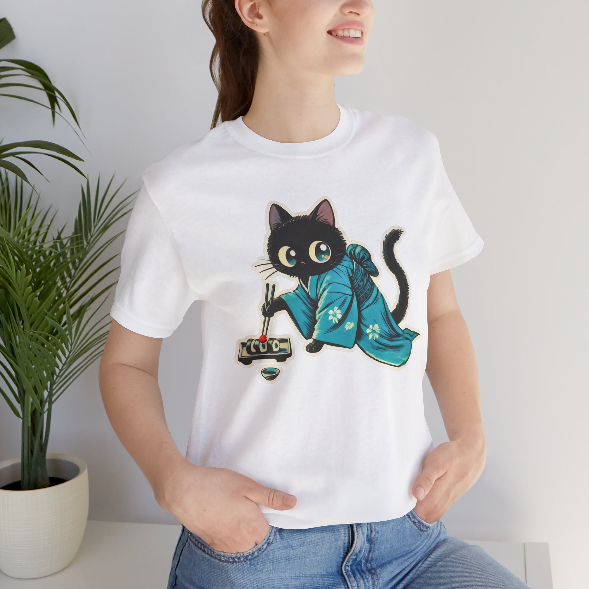 Sushi Cat Shirt - Japanese Kawaii Cat Tee