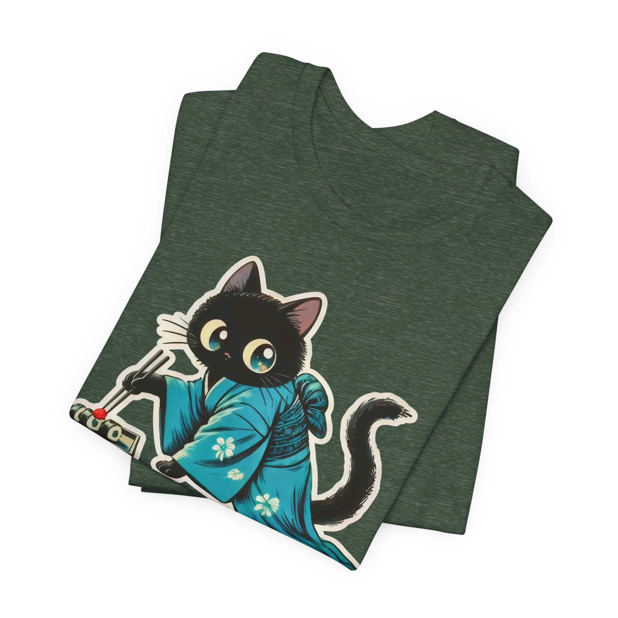 Sushi Cat Shirt - Japanese Kawaii Cat Tee