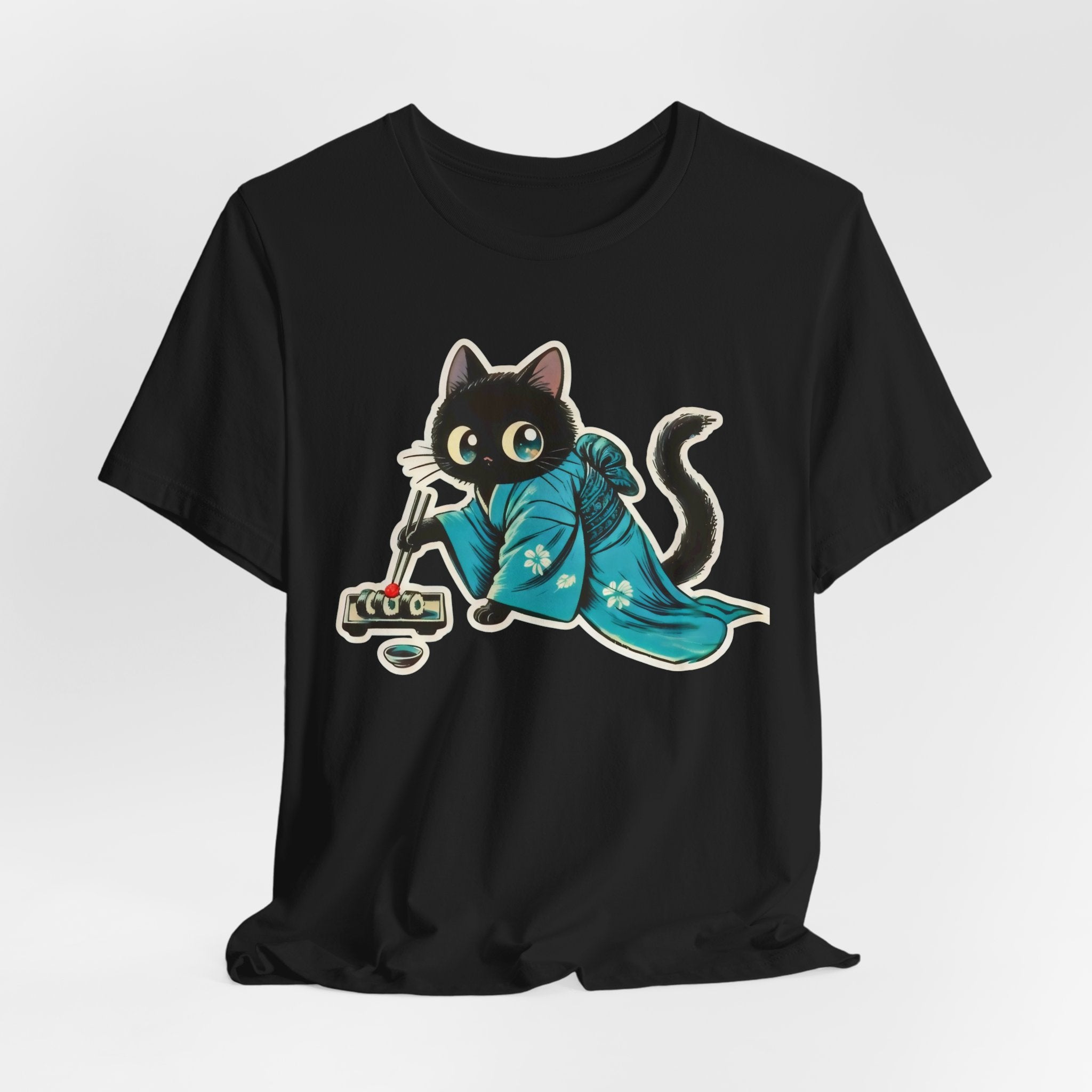 Sushi Cat Shirt - Japanese Kawaii Cat Tee
