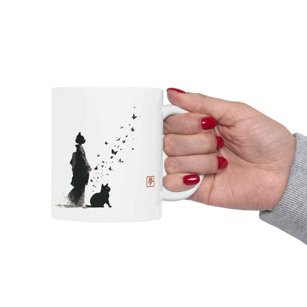 Minimalist Silhouette Ceramic Mug (11oz & 15oz)