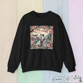Cute Geisha Cat Sweatshirt