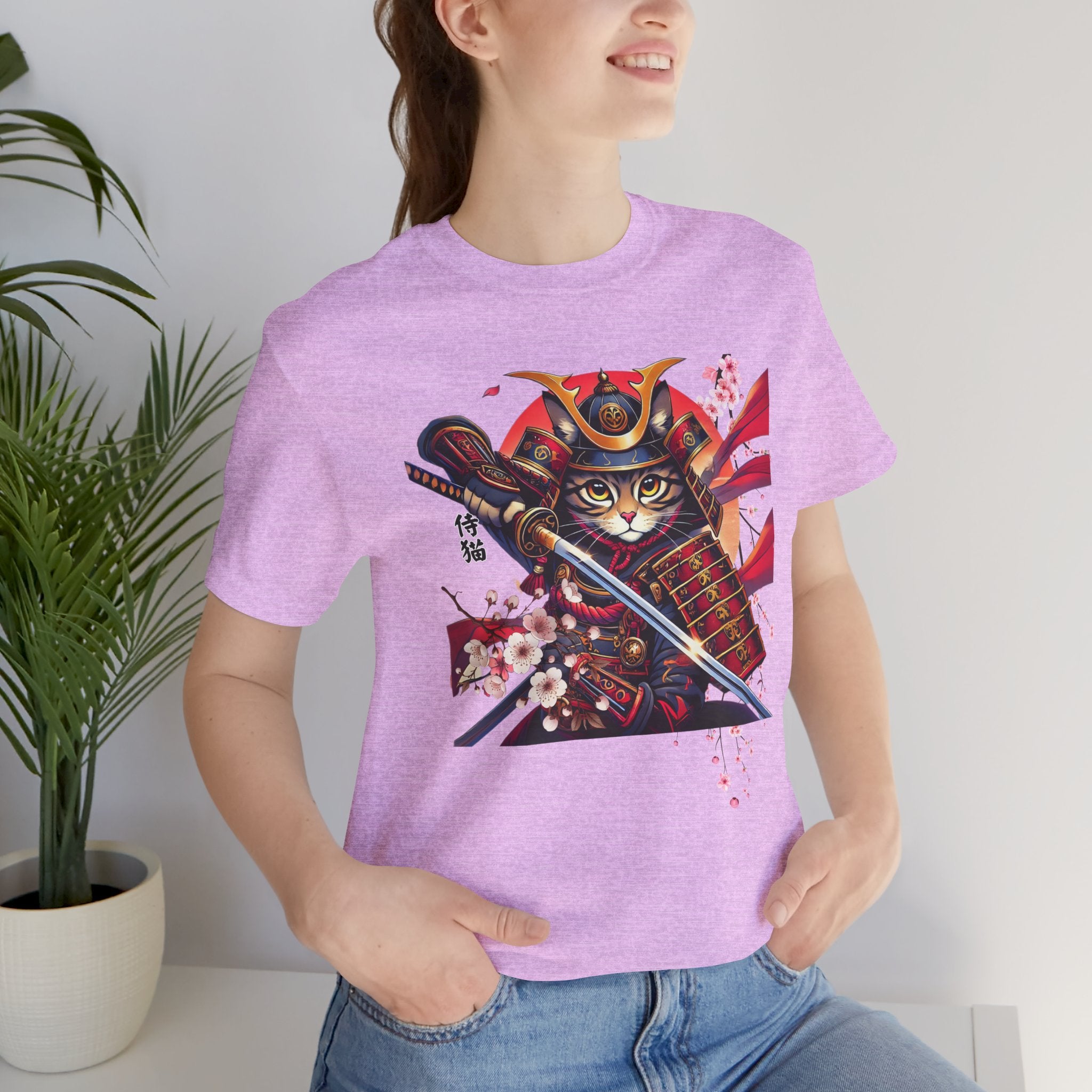Midnight Samurai Cat Tee - Unisex