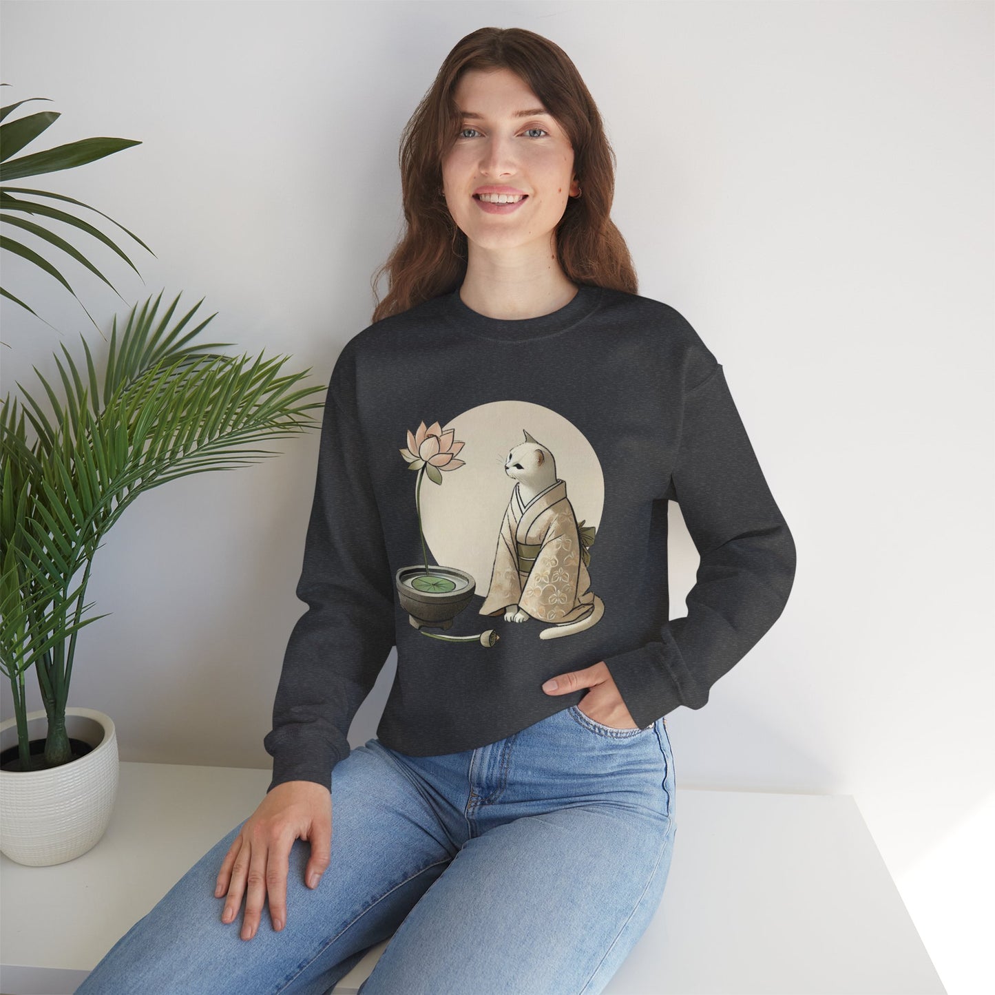 Geisha Cat Sweatshirt