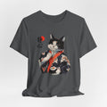 Sushi Cat T-Shirt | Japanese Kimono Neko