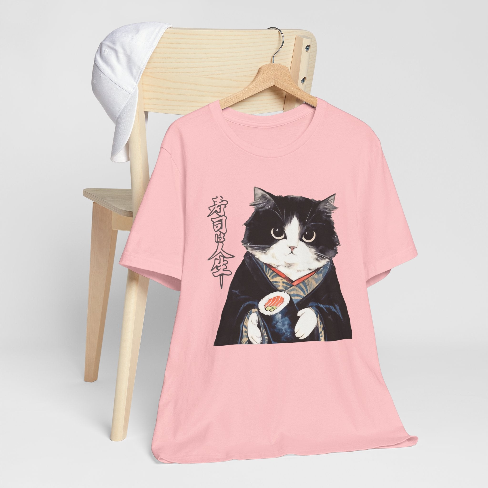 Japanese Neko Cat Tee | Cat in Kimono Shirt