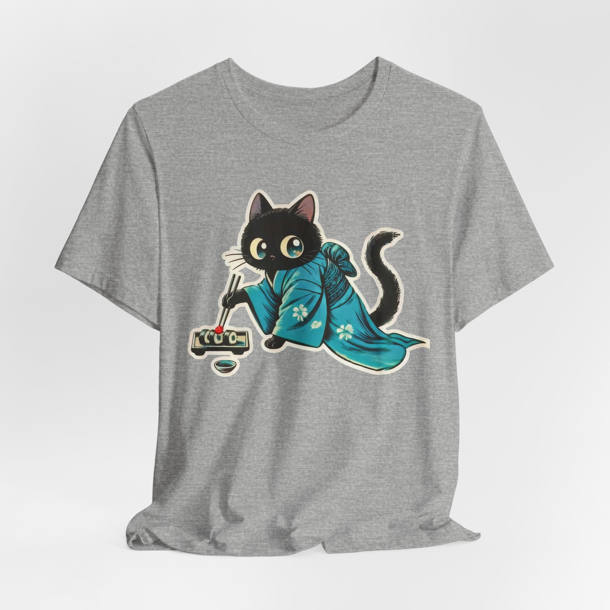 Sushi Cat Shirt - Japanese Kawaii Cat Tee