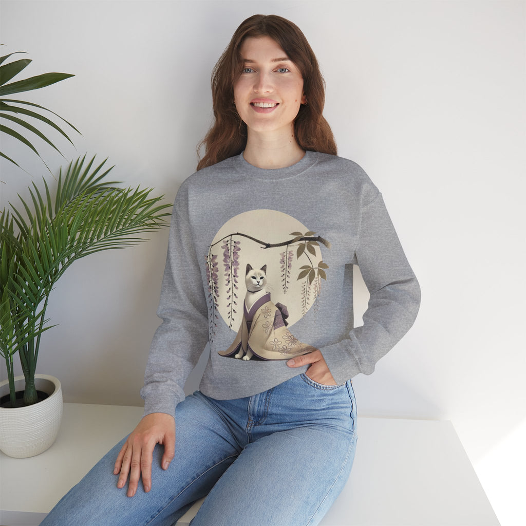 Geisha Cat Sweatshirt