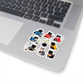 Kittens in Kimono Stickers | Kiss-Cut Sticker Sheet