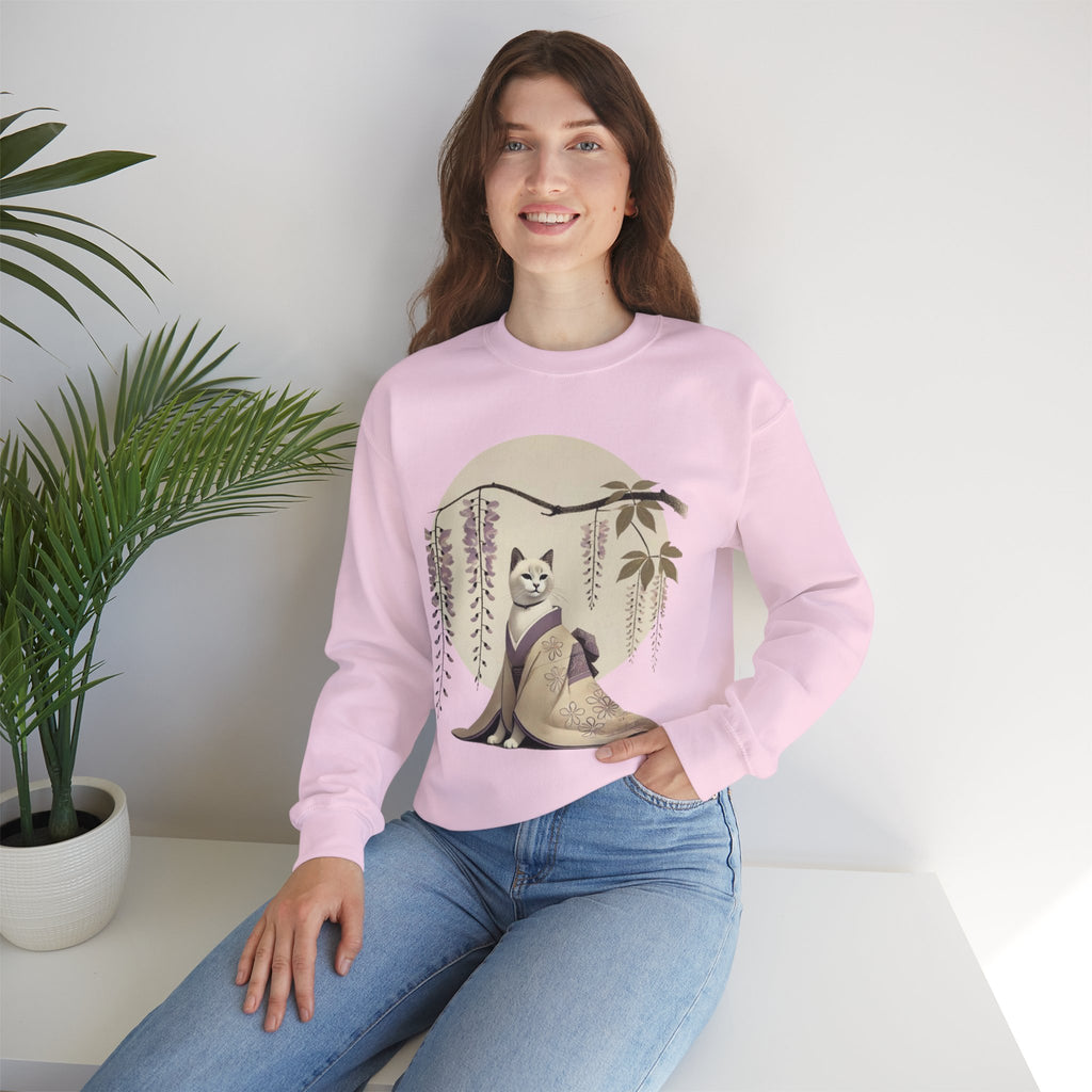 Geisha Cat Sweatshirt
