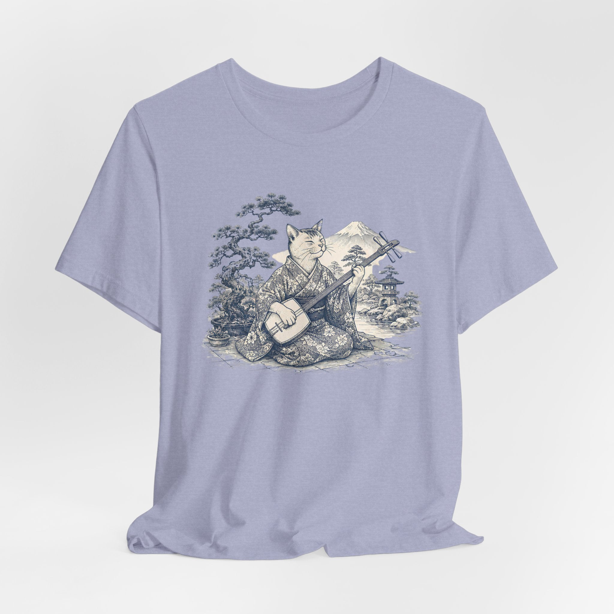 Foxy Banjo Graphic Tee — Vintage Fox Playing Banjo Nature T-Shirt
