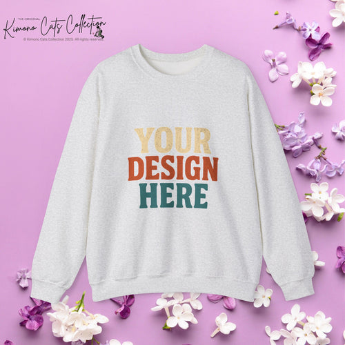 Custom Image Sweatshirt – Your Art, Photo, or Design Printed